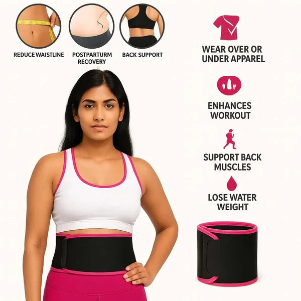 ShapeFit Waist Trainer Belt - Comfortable Tummy Control All Day