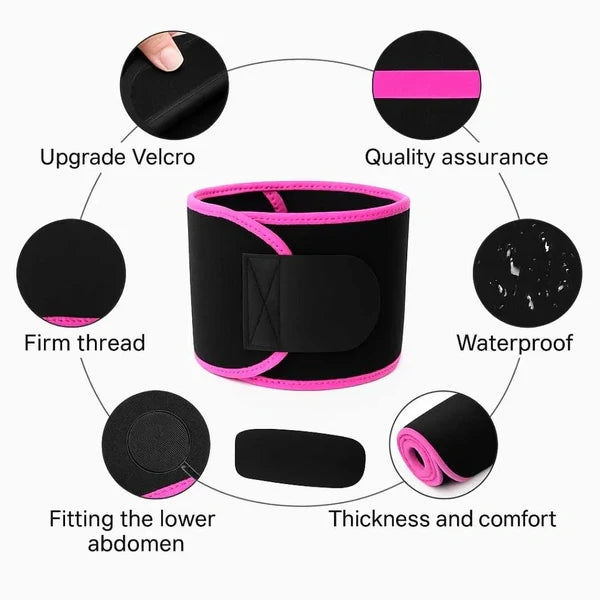 ShapeFit Waist Trainer Belt - Comfortable Tummy Control All Day