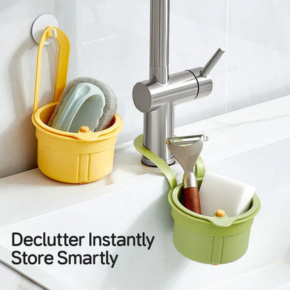 SmartDrain Kitchen Sink Strainer Basket – Easy Food Waste Separation