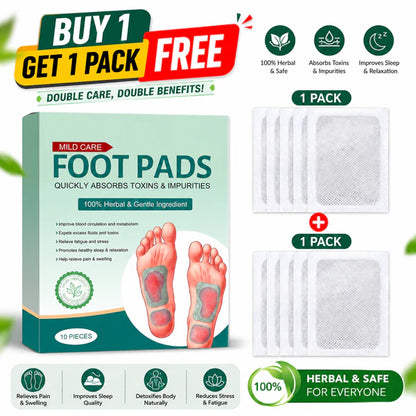 Deep Detox Foot Patches (10 Patches) | Buy 1 Get 1 FREE