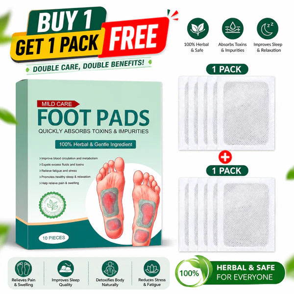 Deep Detox Foot Patches (10 Patches) | Buy 1 Get 1 FREE