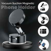 PowerLock Magnetic Suction Phone Holder – Foldable & 360° Adjustable